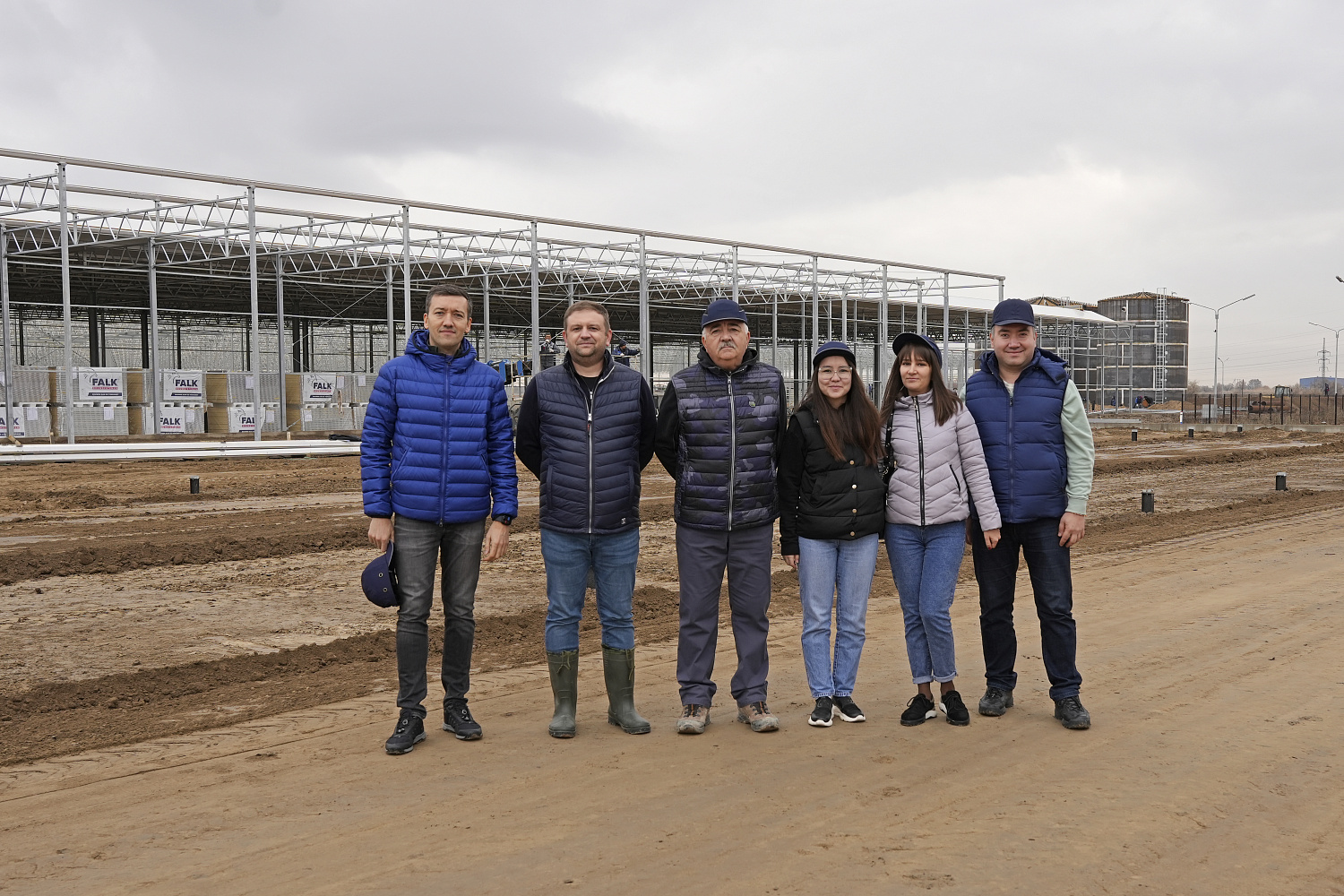 Команда IFT посетили строительство нового промышленного комплекса